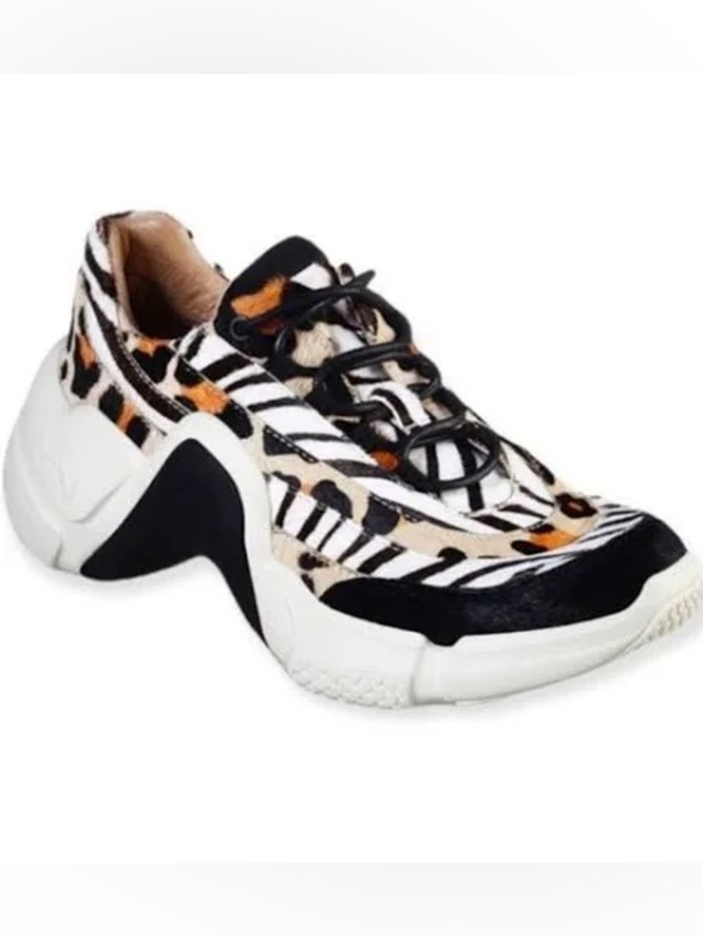 Mark Nason Neo Block Animal Print Sneakers